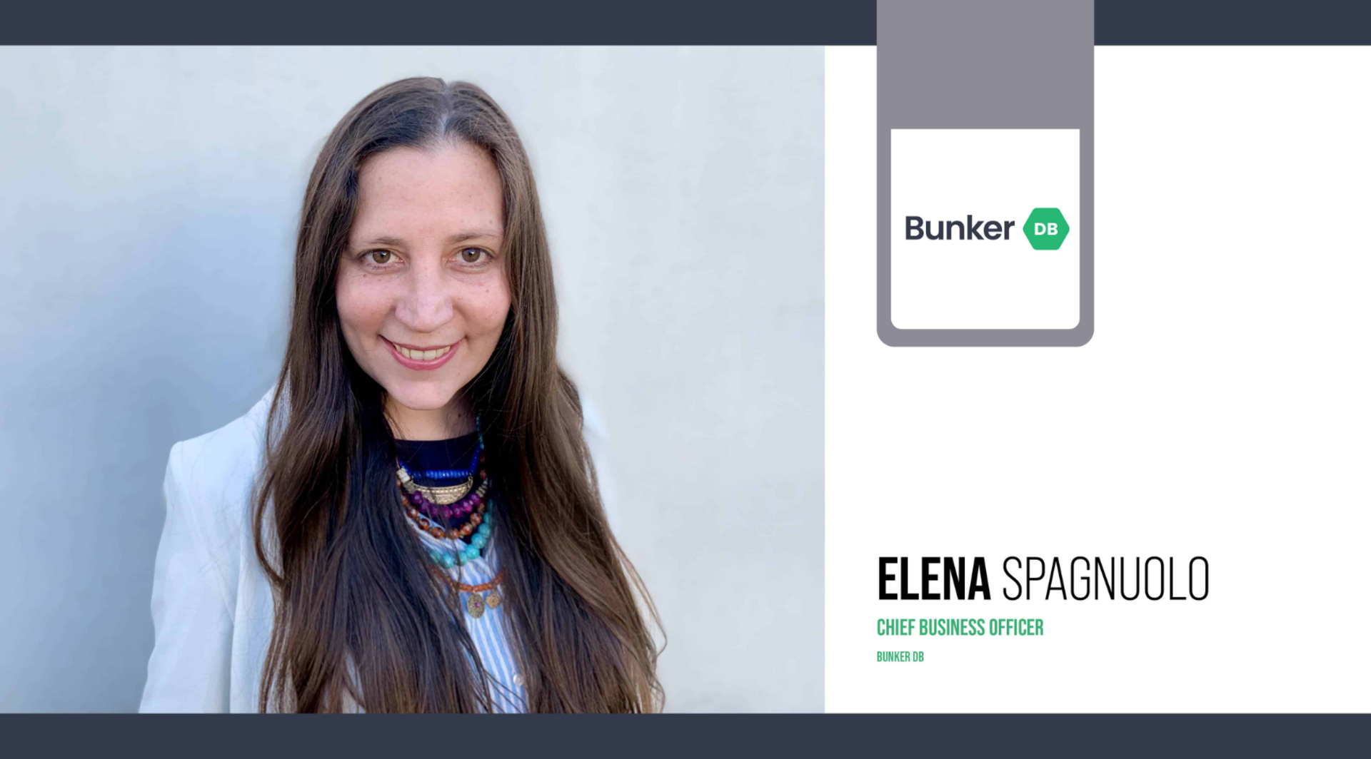 Elena Spagnuolo, la líder de Bunker DB