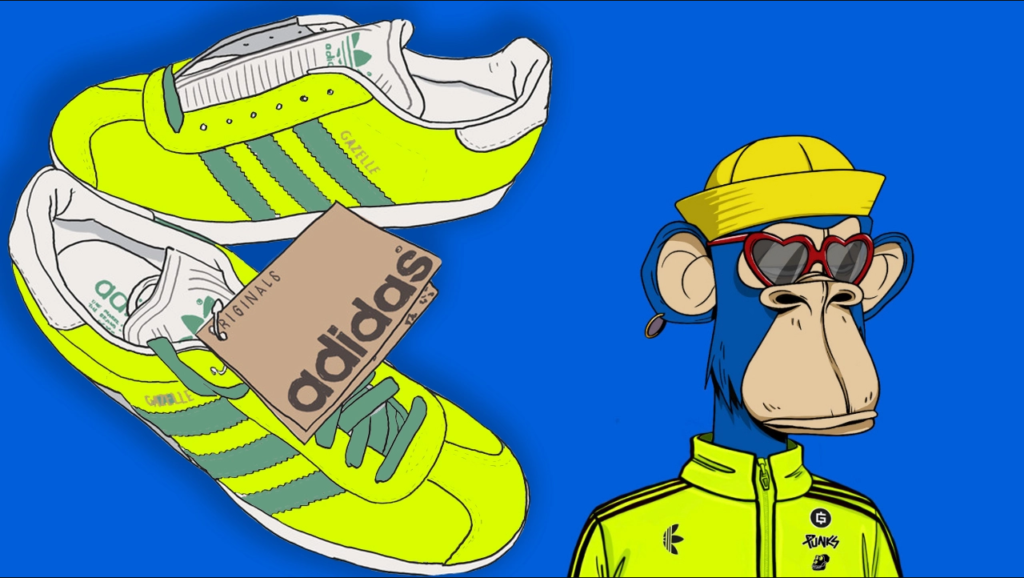Adidas y su alianza con Bored Ape Yacht Club y Punks Comic